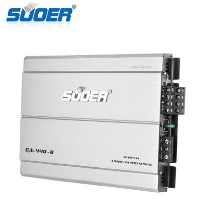 China Hot Suoer CA-440-B Car Power Amplifiers Car Amplifier 4 Digital Four Channel Audio 4 CH 12V Amplifier Amp for sale