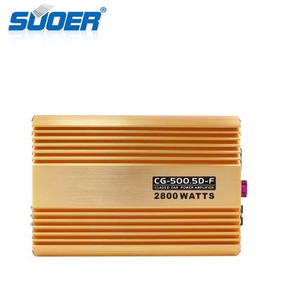 China New Trend CG-500.5D-F 1*100A Suoer Full Frequency 2800w 5 Channel Car Amplifier Class D Amplifier 4.1 Channels for sale