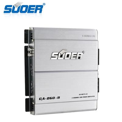 China Suoer CA-260-B 12V Car Power Amplifiers Car Audio Amplifier Amplifier Digital Two Way Car Audio Amplifier Amp for sale