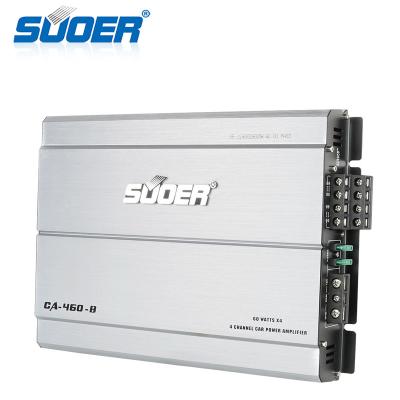 China Amplifier Suoer CA-460-B 12V Car Power Amplifiers Four Channel Car Audio Amplifier for sale