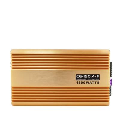 China Suoer CG-150.4 Class AB Car Audio Amplifier Full Frequency Amp Audio Amplifier Power for sale