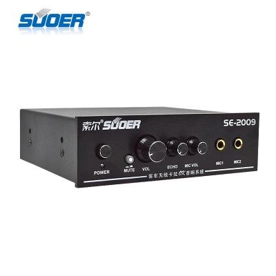 China Build-in Amplifier Function Suoer F C-236 Bus Car 12/24V Audio Amplifier, Support Microphone Speak or Karaoke, Travel Bus Amplifier for Car Stereo for sale