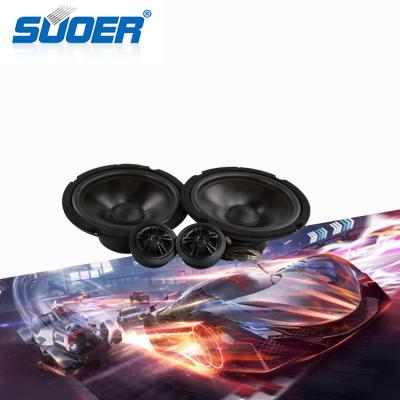 China Suoer SPY-65 150w Car Rubber Speaker 6.5 Inch Wrapped Two Way Component Car Speaker for sale