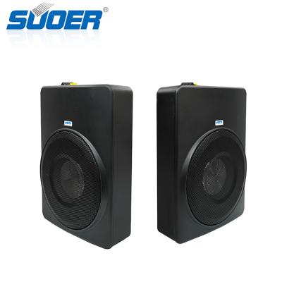 China 20 One 10 Inch Underseat Subwoofer Ultra-Thin Car SPL Active Power Car Audio Suoer Subwoofer for sale