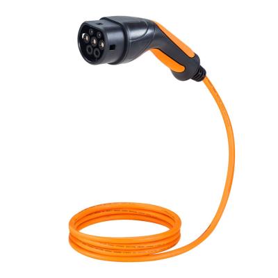 China EV Electric Vehicle Charging Cable 16 32 Amp 7KW 11KW 22KW TUV CB CE Certification OEM Available BFVP for sale