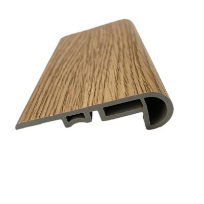 China Waterproof;affordable;easy installation Premium Durable Material Flooring Accessories Part Wholesale Skirting Spc End Cap for sale