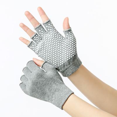 China Lady Half Finger Yoga Gloves HONORN05016 for sale