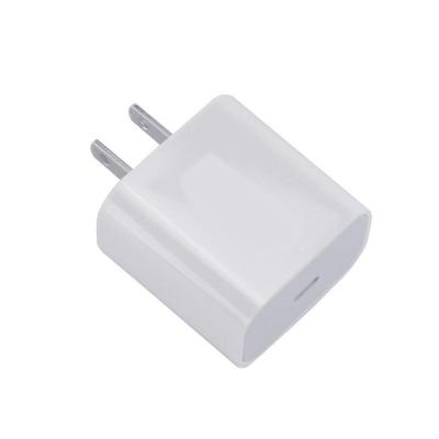 China Custom Accepted Quick Mobile Type C USA EU Plug Travel Wall Cell Phone PD 20W Charger Adapter Charger for sale