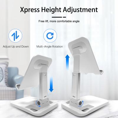 China Foldable Phone Stand Storage Holders Desktop Tablet Phone Stand Portable Mini Folding Stand Phone Holder Stand for sale