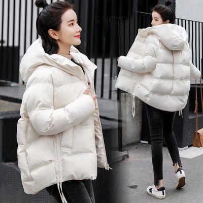 China 2021 New Anti-wrinkle women's coats parkas winter jacket fashion bread service hooded jackets thick warm cotton padded parka female Outwear for sale