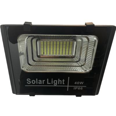 China 2020 IP65 40W Polycarbonate LED Flood And Solar Panel Led Flood Light Solar Led Flood Light for sale