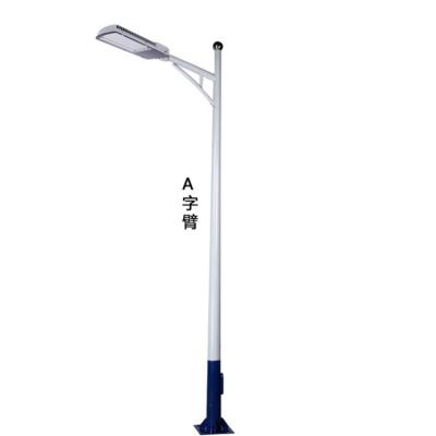 China Hot Sale 2020 Steel Pole Manufacturer Square Lamp Post Factory Outdoor Street Light Poles for sale