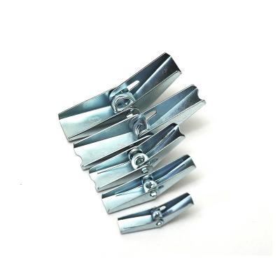 China HF2021Fast Delivery Steel Anchor Bolt Galvanized Spring Toggle M5 M6 Butterfly Wing Nut for sale