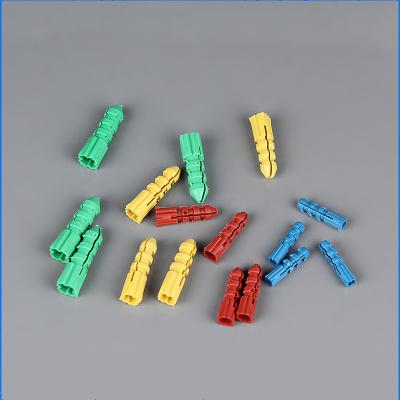 China Steel HF2021Plastic Ribbed Plastic Anchor Screw And Pan Head Phillips Self Tapping Drywall Plasterboard Gypsum Assortment Kit for sale