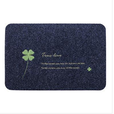 China Bathroom Soft Quick Dry Anti-Slip Door Mat Microfiber Floor Mat Sustainable New Arrival Latest Design for sale