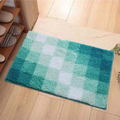 China Microfiber Non-slip Decoration Anti-slip Floor Absorbent Bath Mat for sale