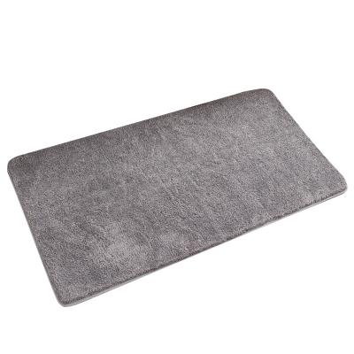 China Sustainable Special Hot Selling Anti-Slip Bath Mat Soft Bathroom Blankets Microfiber Anti-Slip Bath Set for sale