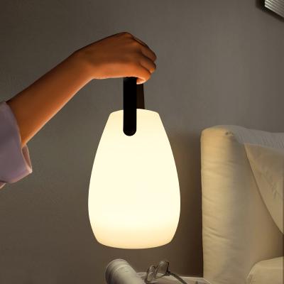 China With handle design factory cheap led table lamp wireless rechargeable table lamp from china directly for sale