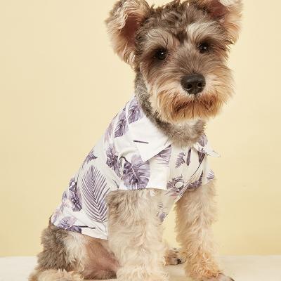 China Wholesale Stocked Simple Summer Pet Clothes Dog Cat Tank Top T-shirt Pet Shirt for sale