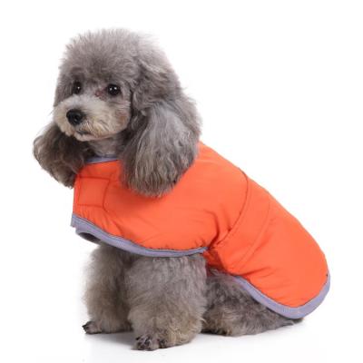 China Amazon Low Price Sustainable Windproof Reflective Fashion Down Jacket Dog Coats Pet Clothes Winter for sale