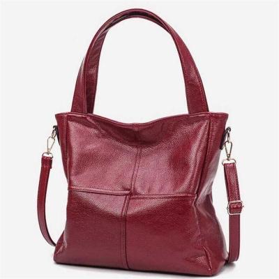 China Europe 2019 wholesale fashion lady's fashion large capacity causal shoulder handbag for sale