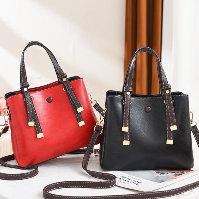 China Lady Women Bags Solid Large Bags Fashion Vintage Retro Girl Bags 2021 Handbags For Women for sale