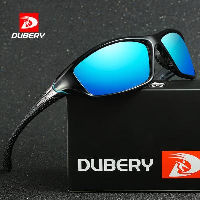 China DUBERY Drive Outdoor Travel Polarized Sunglasses Brand Design Night Vision Mens Male Retro Sun Glasses 2030120 for sale