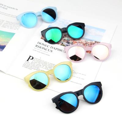 China Fashion sunglasses shape Korean candy color children's sunglasses reflector sunglasses baby sunglasses for sale