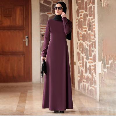 China 2020 Middle East Islamic Muslim Women Dress New Clothing Junjia 00 Long Sleeve Muslim Dress for sale