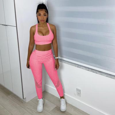 China 2021 Hot Selling Super Quality Women's OEM Breathable Two Piece Joggers Suits Yoga Women Clothing Jogger Shorts Set for sale