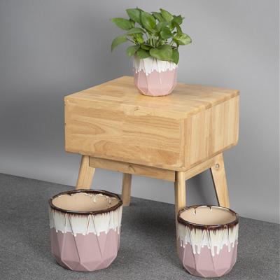 China Latest design modern prices cheap rose garden ornaments indoor decoration flower maker flower pot molds for sale