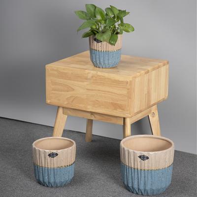 China Eco-friendly Nordic high-grade indoor home office decoration style ceramic balcony garden supplies pot sale planters for sale