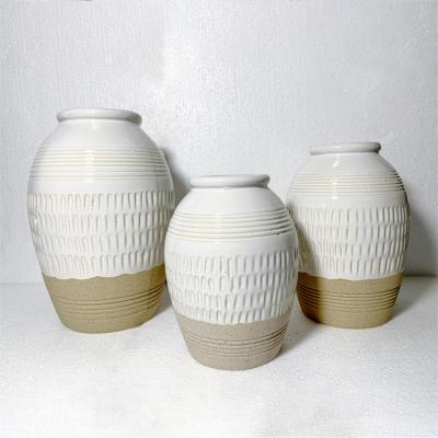 China Eco-friendly Flower Vase Factory Direct Sale Ceramic Handmade Decoration Flower Vases Great For Home Decor for sale