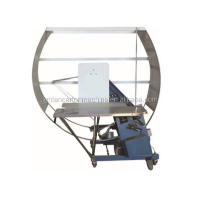 China Food Purchasing Packaging Machine Corrugated Cardboard Binding Strap PE Package Tying Machine Corrugated Cardboard Binding Tying Machine for sale