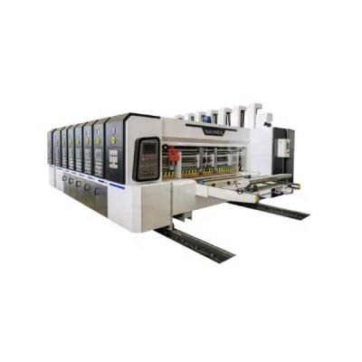 China Factory Good Prices Automatic High Speed ​​Rotary Die Slotting Flexographic Printer Die Cutting Machine Flexo Printing For Carton Box for sale