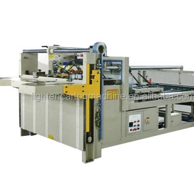 China Semi-automatic food folder gluer machine for sale