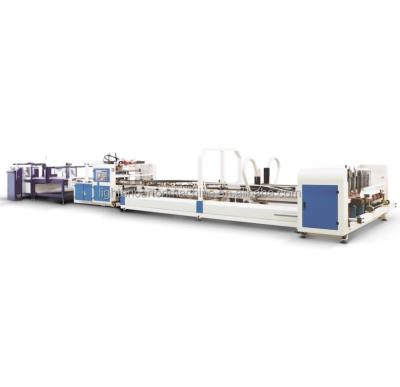 China Packing Industry Fully Automatic High Speed ​​Corrugated Cardboard Folding Gluing Machine Folder Gluer Machine For Carton Box Packing Machine for sale