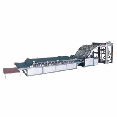 China semi automatic food corrugated cardboard flute laminating/carton box laminating machine for sale for sale