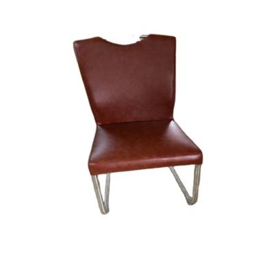 China Dining Chair Popular Modern Stainless Steel Leg Dining Chair BR-A163# for sale