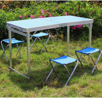 China Outdoor Table Portable Aluminum Picnic Folding Table And Chair For Outdoor Use BR-JY120601 for sale