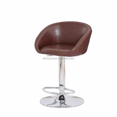 China Comfortable And Convenient Chrome And Nickel Bar Chair Platedbarstool With Footreat BR B02# for sale