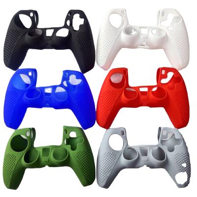 China Game Controller Protector Hot Selling PS5 Accessories Silicone Skin PS5 Controller Silicone Cover Case PS5 Shell Case Protector for sale