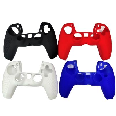 China ps5 shell case silicone controller skin silicone ps5 controller game protector cover case for sale