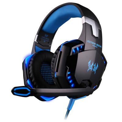 China China Factory 3.5MM+USB Guangdong Earphone Led PC Gaming Headset With Microphone for sale