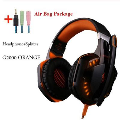 China Hot Factory Sale 3.5MM+USB Gaming Headset RGB Light Gaming Earphone for sale