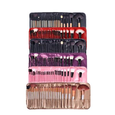 China Angular Blush Set Brushes 24pc Powder Eyeshadow Brush Beauty Tools High Quality Makeup Set Brush for sale