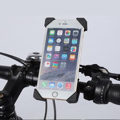 China Adjustable Universal Motorbike Motorcycle Mountain Bike Handlebar Mount Smart Cell Phone Outdoor Cell Phone Holder for sale