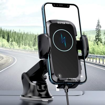 China New Inventions Adjustable Multifunctional Universal Fit Flexible Wireless Dashboard Windshield Phone Car Mount Phone Holder for sale