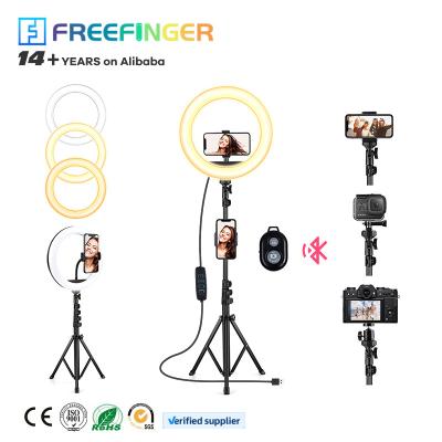 China PORTABLE Hot Sale Camera Selfie Fill Lamp Photographic Lighting Video Studio Dimming LED Ring Light for sale