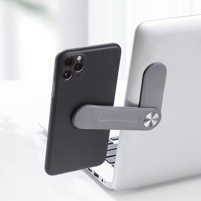 China Adjustable Support OEM ODM Laptop Side Mount Foldable Magnetic Phone Holder for sale